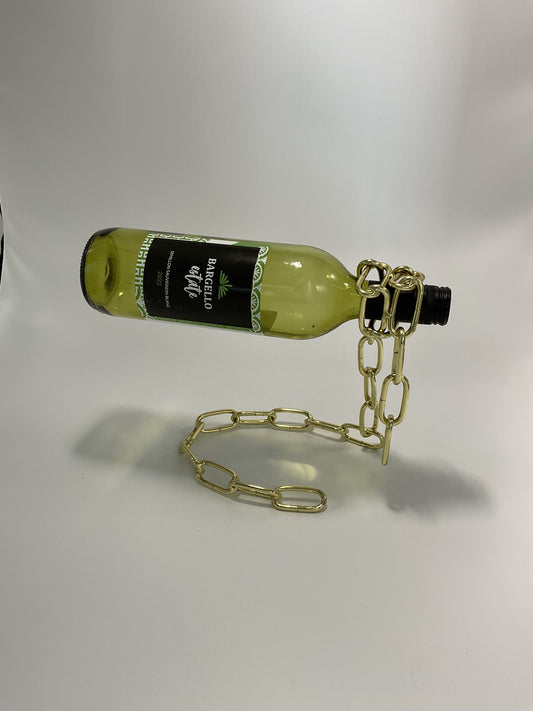 Chain wine bottle holders