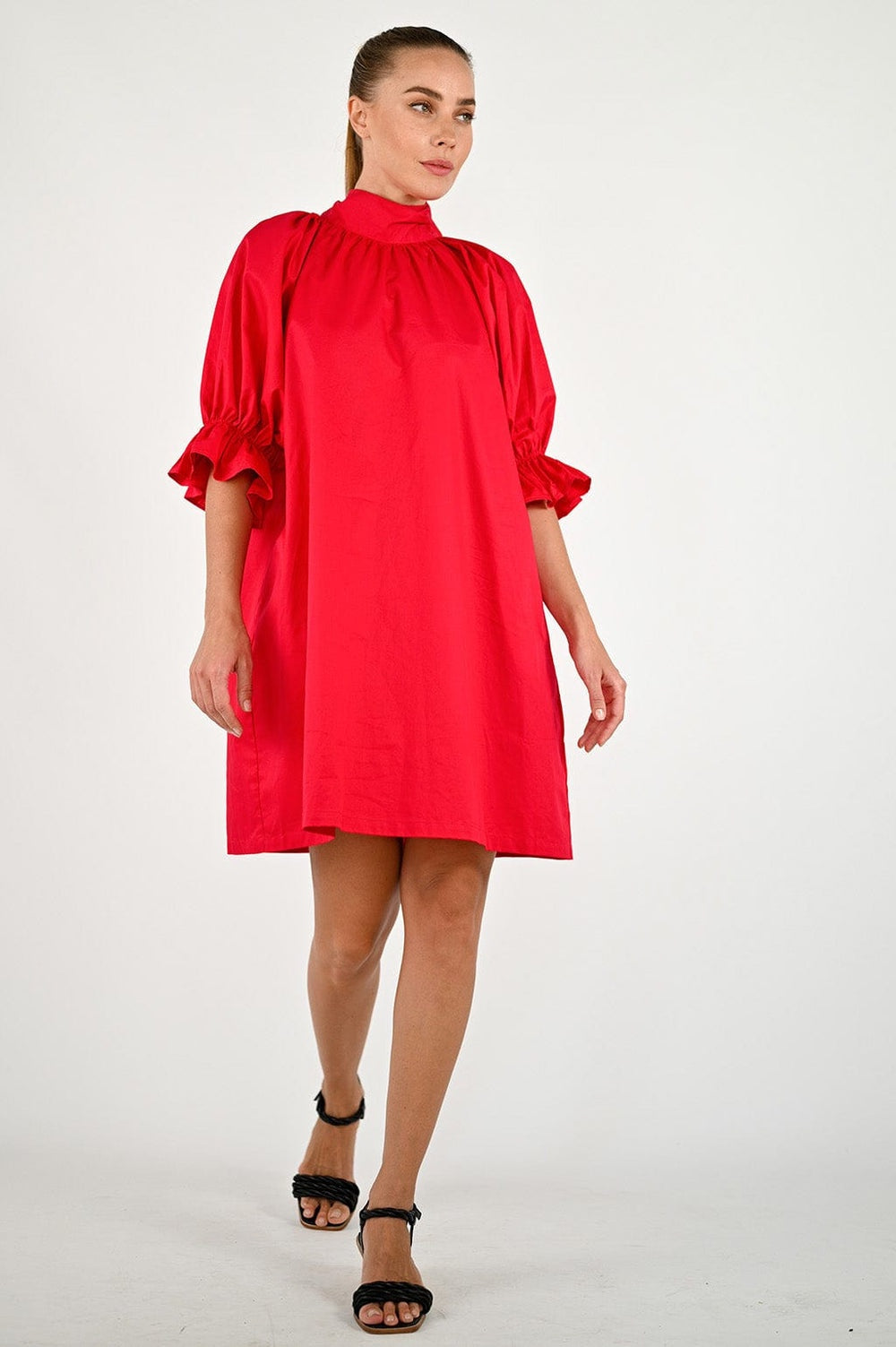 Wyatt Wylde—Adrian Reversible Dress Red