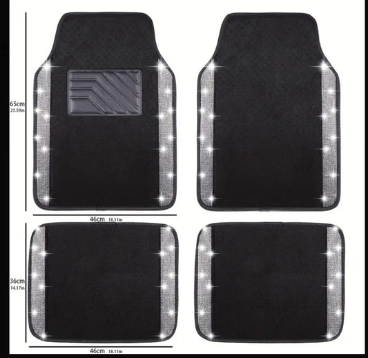 Diamonte Car Mats (set of 4)