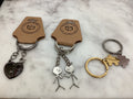 Porte-clés LOVE - Lot de 2
