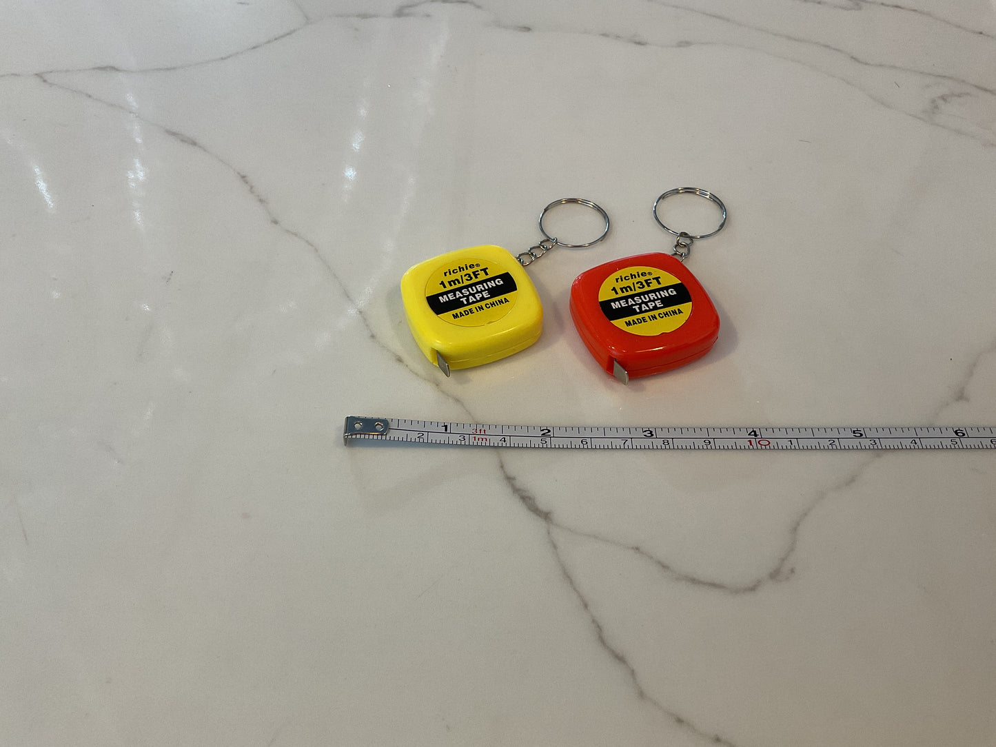 Measuring tape Keyring