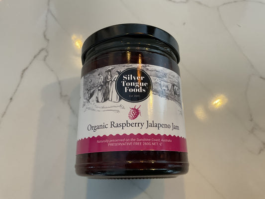 Organic Raspberry Jalapeño Jam