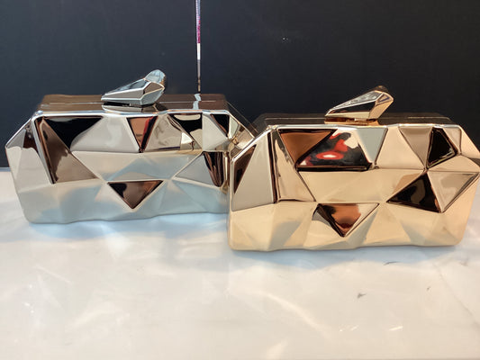 Geometric Acrylic Evening Clutch