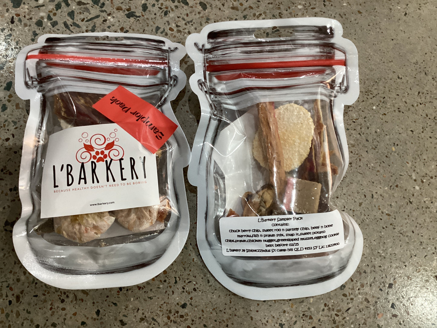 Lbarkery treat sampler pack