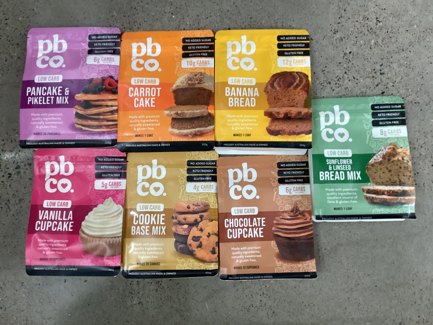 Keto Friendly No added sugar Baking Mixes