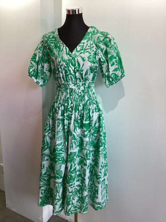 Sunnygirl Green Flora Dress