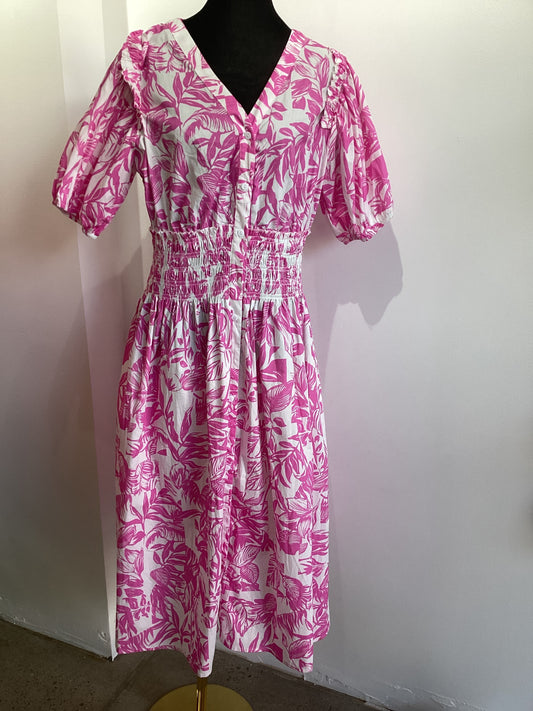 Sunnygirl Pink flora dress