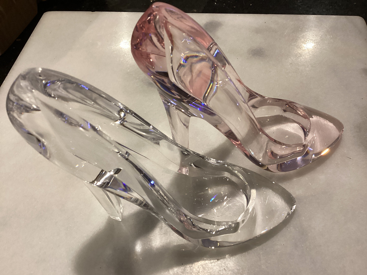 Acrylic stiletto ornament display